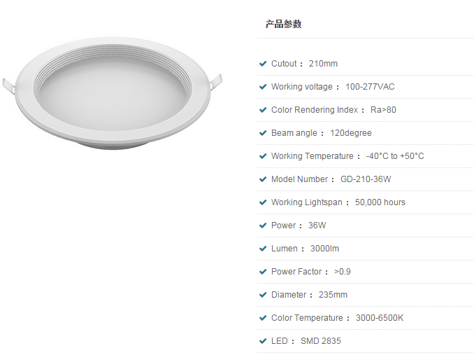 LED DownLighters