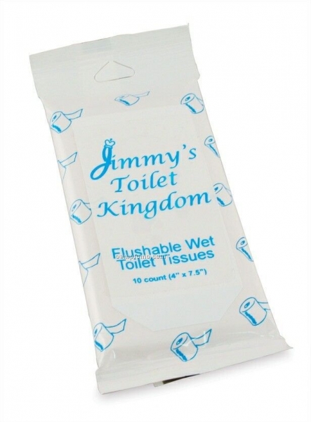 10 Count Flushable Toilet Tissues